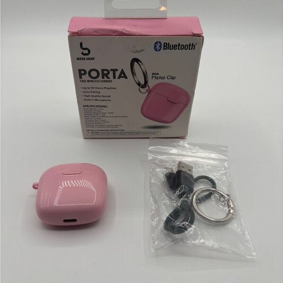 Porta Pink True Wireless Earbuds - Picture 3 of 4